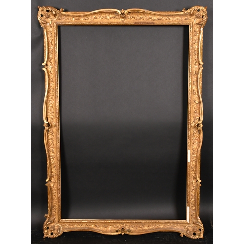 320 - 20th Century English School. A Gilt Composition Frame, with swept and pierced centres and corners, r... 