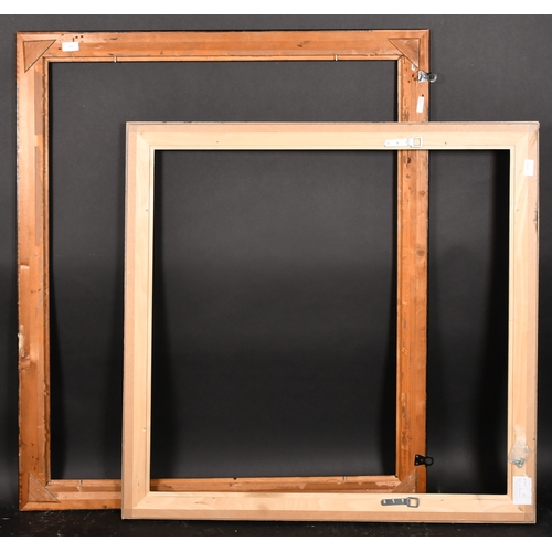 321 - Early 20th Century European School. A Black Painted Frame, rebate 41.25