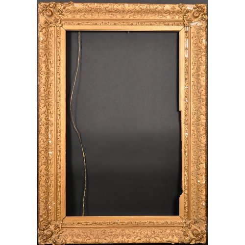 322 - 19th Century English School. A Gilt Composition Frame, rebate 40.5