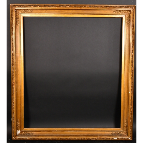 324 - 19th Century European School. A Gilt Composition Frame, rebate 39.5