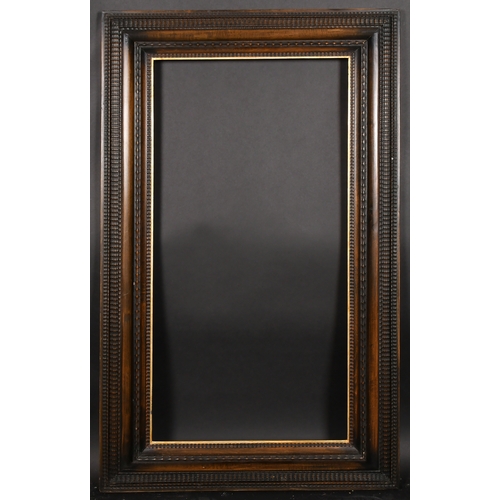 329 - Early 20th Century Dutch School. A Darkwood Frame, with an inner edge, rebate 37.5