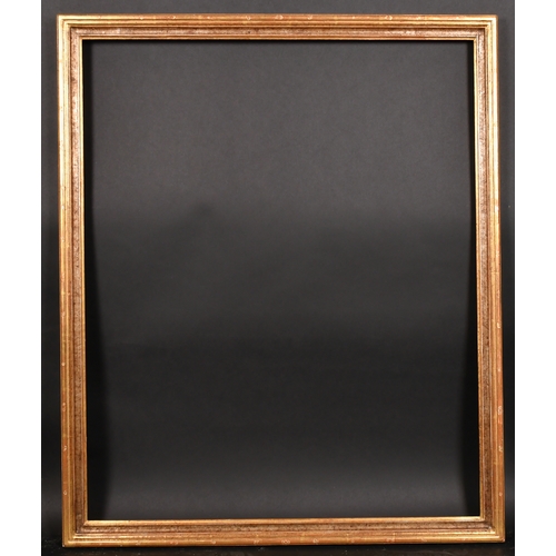 331 - 20th Century English School. A Gold and Silver Composition Frame, rebate 36