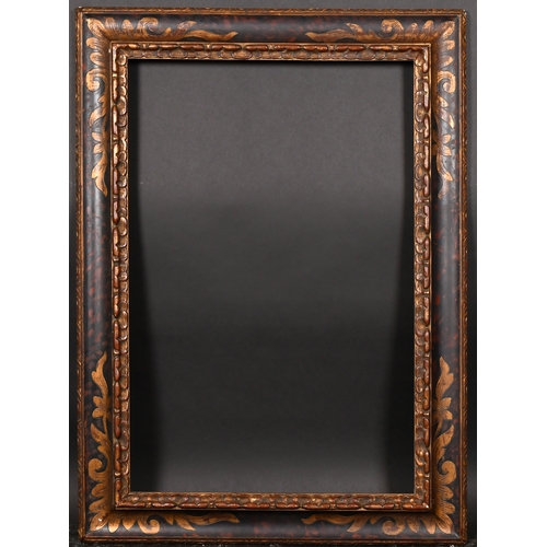 348 - 20th Century English School. A Black and Gilt Frame, rebate 30.5