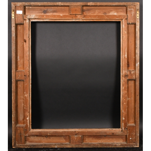 352 - 19th Century English School. A Gilt Composition Frame, with swept centres and corners, rebate 30