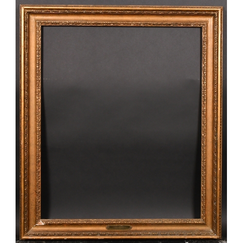 353 - 20th Century English School. A Gilt Composition Frame, rebate 30