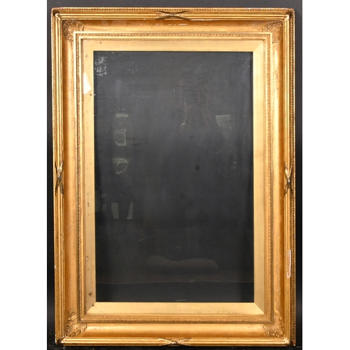 355 - 19th Century English School, a Gilt Composition Frame, with inset glass, rebate 30