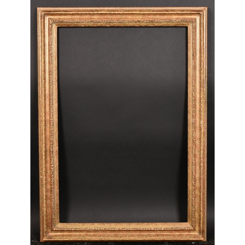 356 - 20th Century English School. A Gilt and Painted Composition Frame, rebate 30