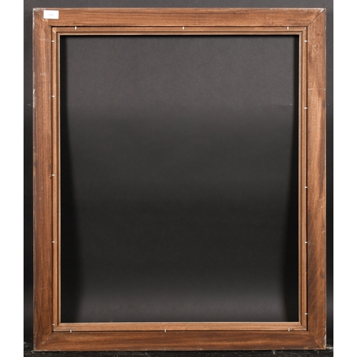 358 - 20th Century English School. A Silvered Composition Frame, with a white slip, rebate 29.75