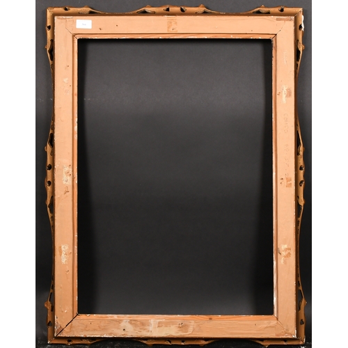 366 - 20th Century English School. A Gilt Composition Swept Frame, rebate 28