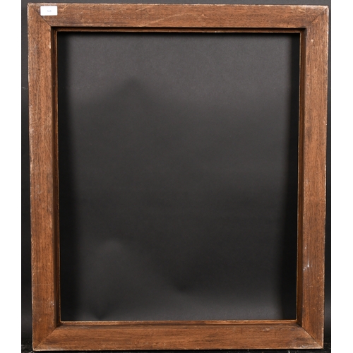 368 - 20th Century English School. A Black and Gilt Composition Frame, rebate 27.75