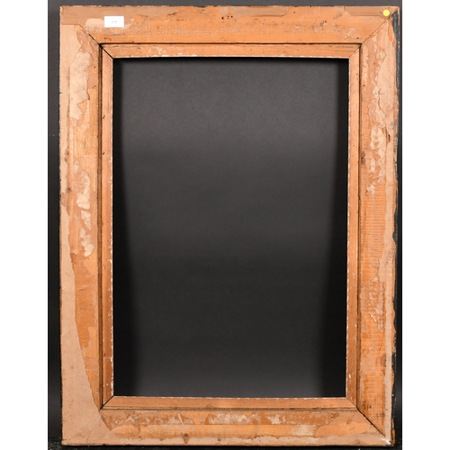 371 - 19th Century European School. A Black Frame with a gilt inner edge, rebate 27.5