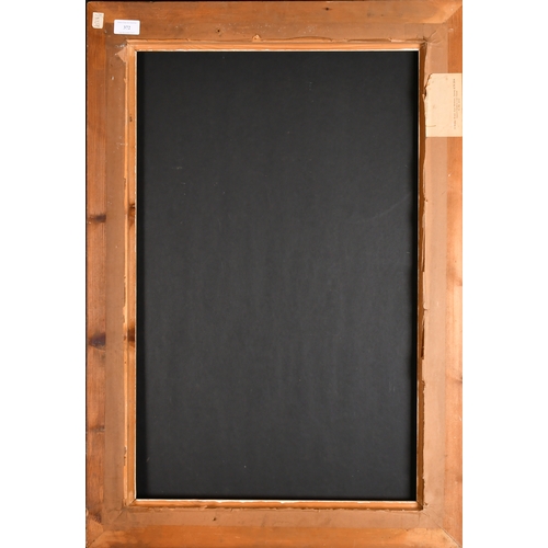 372 - 20th Century English School. A Painted Frame, rebate 27.5