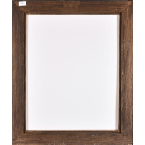 385 - 20th Century English School. A Black and Gilt Composition Frame, rebate 24.75