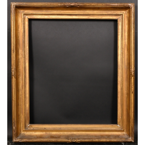 393 - Early 19th Century English School. A Gilt Composition Hollow Frame, rebate 24