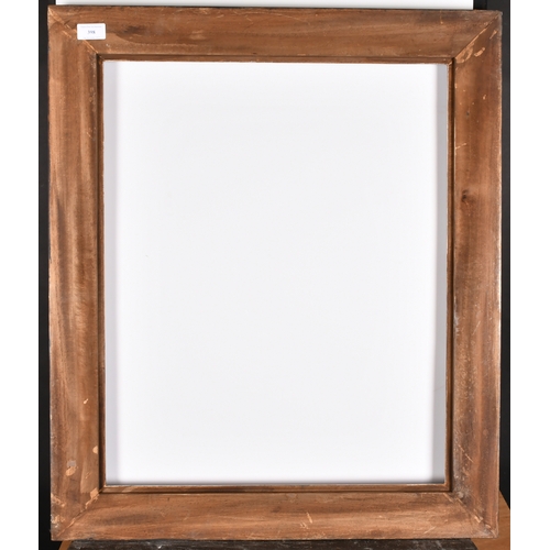 398 - 20th Century English School. A Black and Silver Composition Frame, rebate 23.75