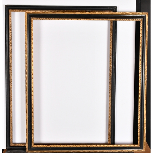 403 - Early 19th Century English School. A Black and Gilt Frame, rebate 23