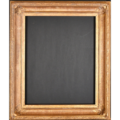 411 - 20th Century English School. A Gilt Composition Frame, rebate 21.5