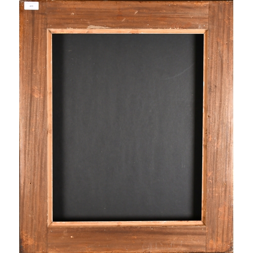 411 - 20th Century English School. A Gilt Composition Frame, rebate 21.5