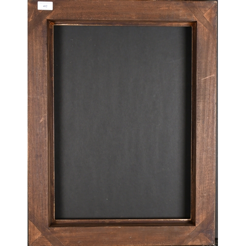 412 - 20th Century English School. A Gilt Composition Frame, rebate 21.25