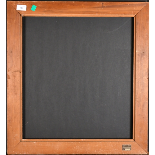 420 - 20th Century English School. A Painted Composition Frame, rebate 20