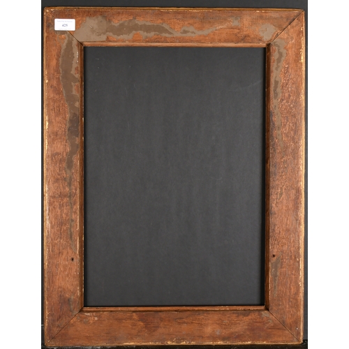 425 - Early 20th Century English School. A Gilded Oak Frame, rebate 20