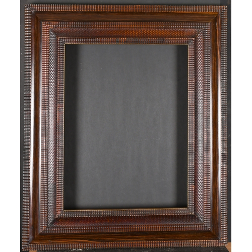 428 - 20th Century English School. A Darkwood Frame, rebate 19.5