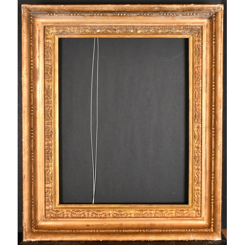 430 - 19th Century English School. A Painted Composition Frame, rebate 19.25