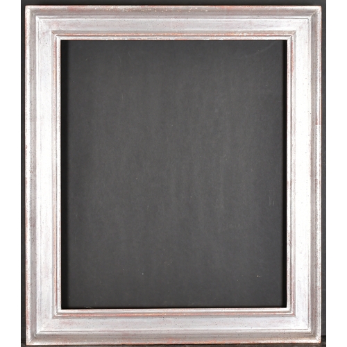 433 - 20th Century English School. A Silvered Composition Frame, rebate 18.75