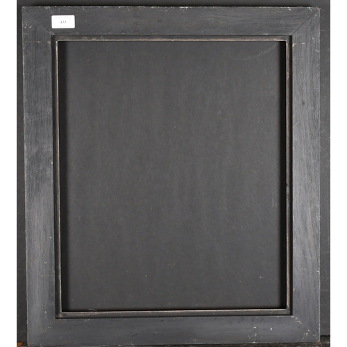 433 - 20th Century English School. A Silvered Composition Frame, rebate 18.75