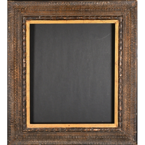 434 - 20th Century English School. A Painted Composition Frame, with a gilt inner edge, rebate 18.75