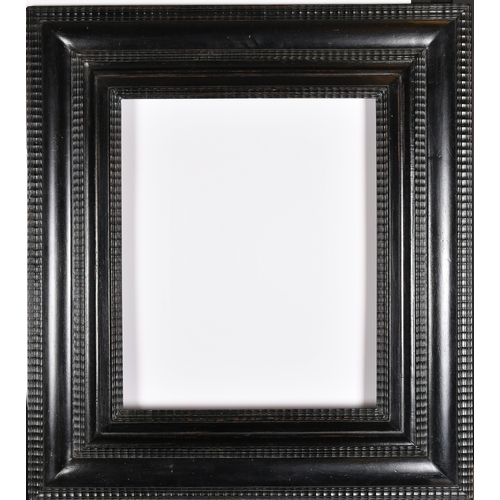 438 - 20th Century English School. A Darkwood Dutch Style Frame, rebate 18.5