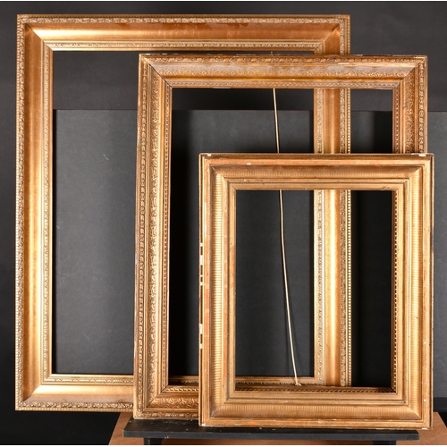 451 - Late 19th Century European School. A Gilt Composition Frame, rebate 15.5