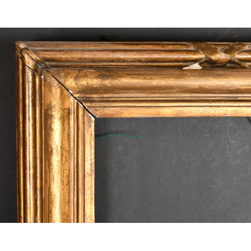 456 - 19th Century English School. A Hollow Gilt Composition Frame, rebate 14.5