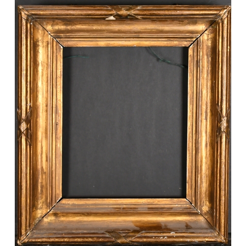 456 - 19th Century English School. A Hollow Gilt Composition Frame, rebate 14.5