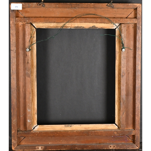 456 - 19th Century English School. A Hollow Gilt Composition Frame, rebate 14.5