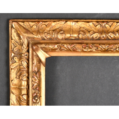 457 - 19th Century European School. A Gilt Composition Frame, rebate 14.5