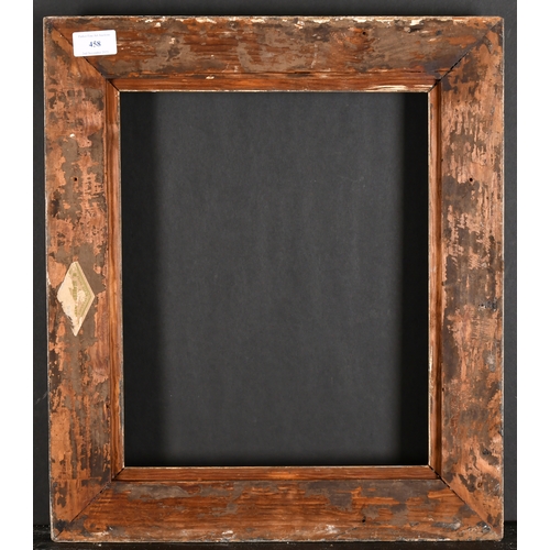 458 - Early 20th Century English School. A Silver Gilt Composition Frame, rebate 14