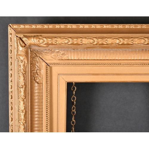 461 - 19th Century English School. A Painted Composition Frame, rebate 14