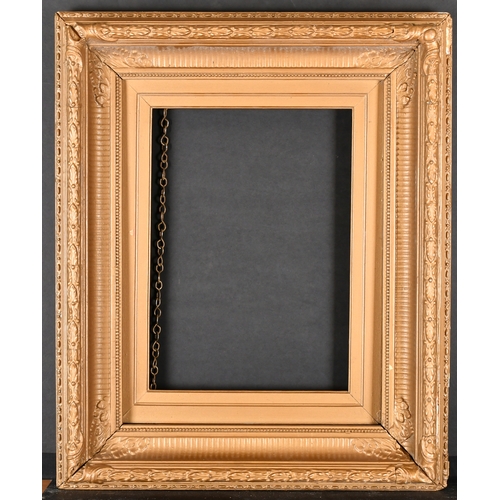 461 - 19th Century English School. A Painted Composition Frame, rebate 14