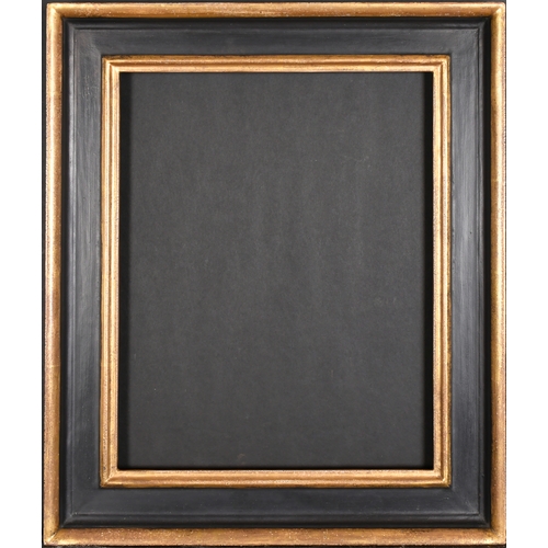 463 - 20th Century English School. A Black and Gilt Frame, rebate 13.75