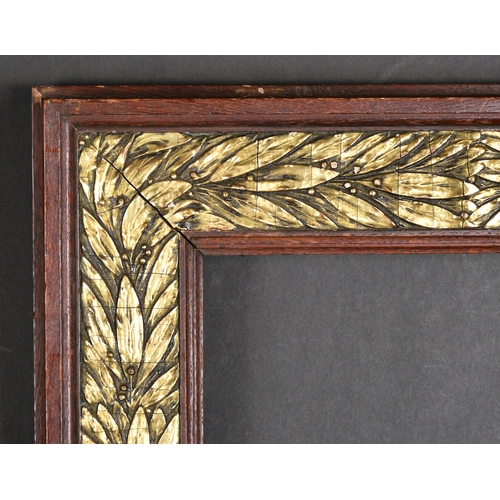 464 - Early 20th Century English School. A Gilt Composition and stripped wood Chapman Brothers Frame, reba... 