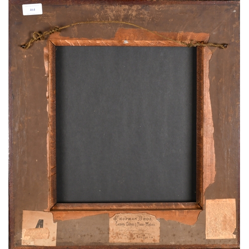 464 - Early 20th Century English School. A Gilt Composition and stripped wood Chapman Brothers Frame, reba... 