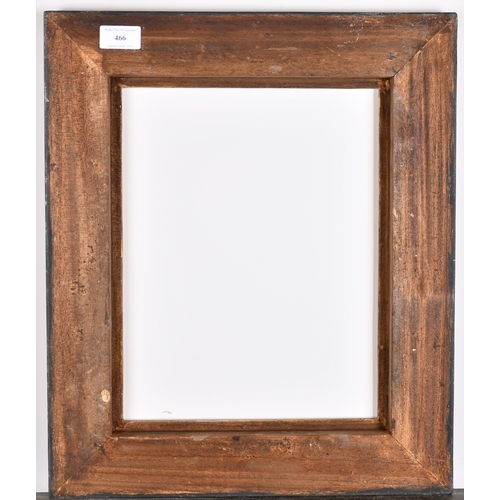 466 - 20th Century English School. A Black and Gilt Composition Frame, rebate 13.25