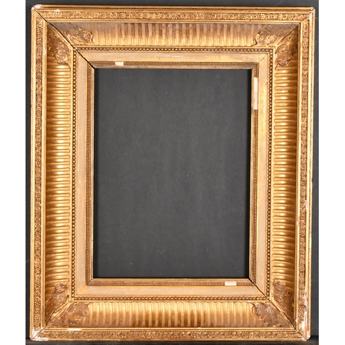 467 - 19th Century European School. A Gilt Composition Frame, rebate 13