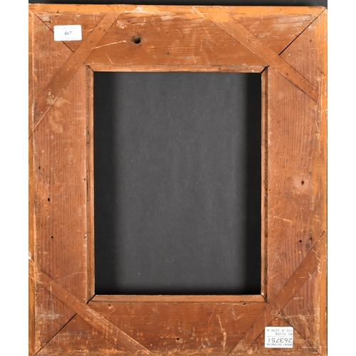 467 - 19th Century European School. A Gilt Composition Frame, rebate 13