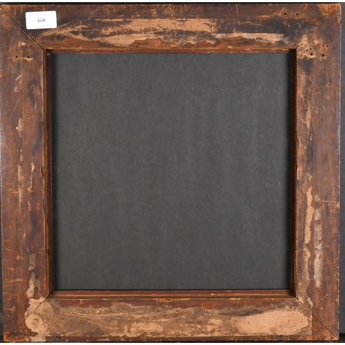 468 - 19th Century English School. A Darkwood Frame, rebate 12.5