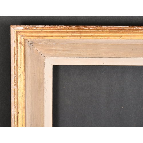 473 - 20th Century English School. A Gilt and Painted Frame, rebate 10.5