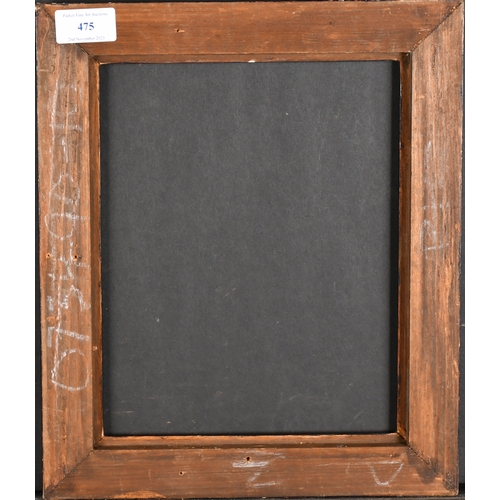 475 - 20th Century English School. A Painted Simulated Tortoriseshell Frame, rebate 10