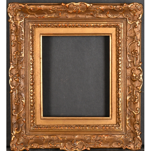 480 - 19th Century European School. A Gilt Composition Frame, with swept centres and corners, rebate 7