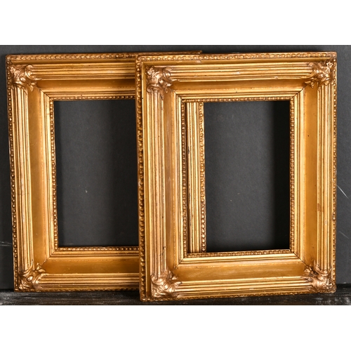 481 - 19th Century English School. A Pair of Gilt Composition Frames, rebate 7